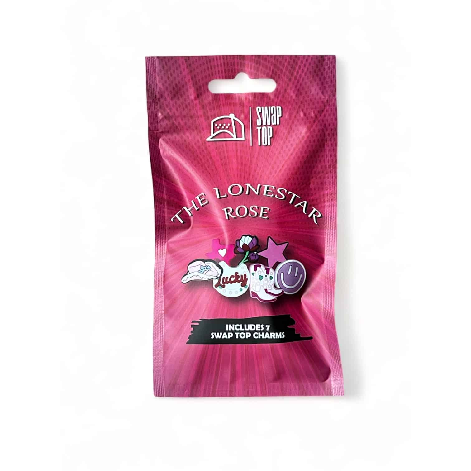 The Lone Star Rose Charm Set Packaging