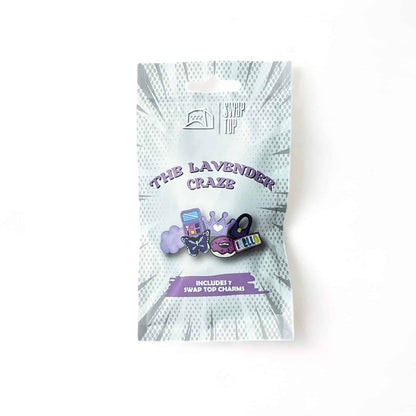 The Lavender Craze Charm Set Packaging