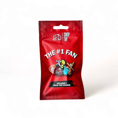 The #1 Fan Charm Set Packaging