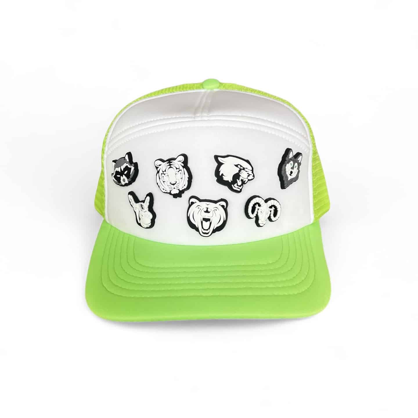 Summer Lime Swap Top Hat Youth 8+/Adult - Front