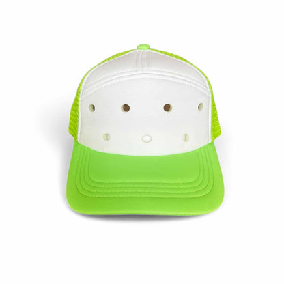 Summer Lime Swap Top Hat Kids 5-7 - Front Empty